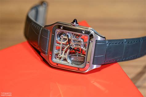 best cartier santos replica rwi|cartier santos dumont skeleton watch.